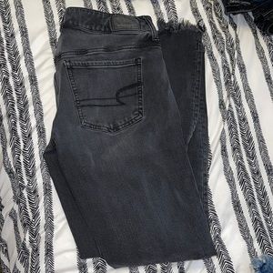 American Eagle super low jegging jeans
